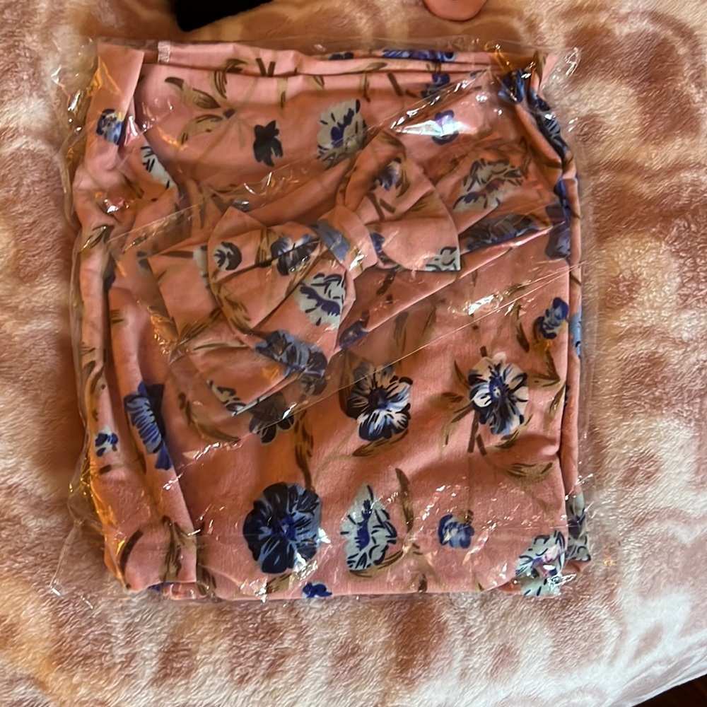 Baby blanket and headband set